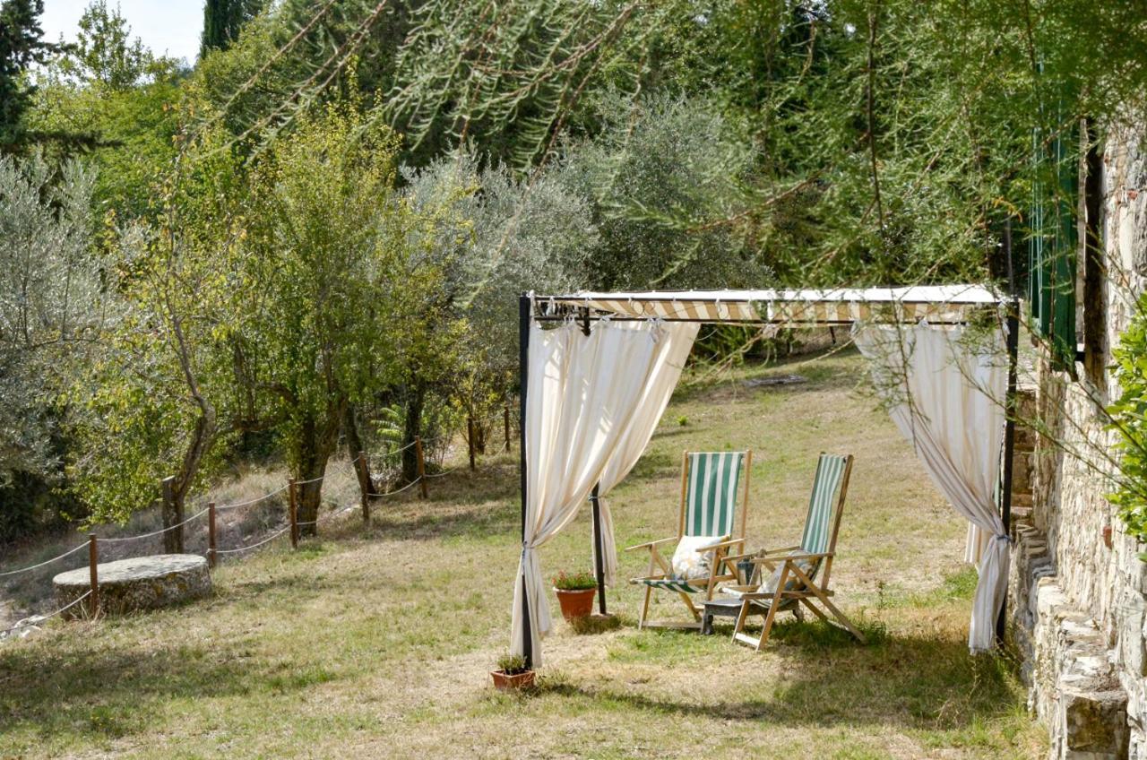 Casa Degli Ulivi - Cottage With Swimming Pool Castellina in Chianti Exteriör bild