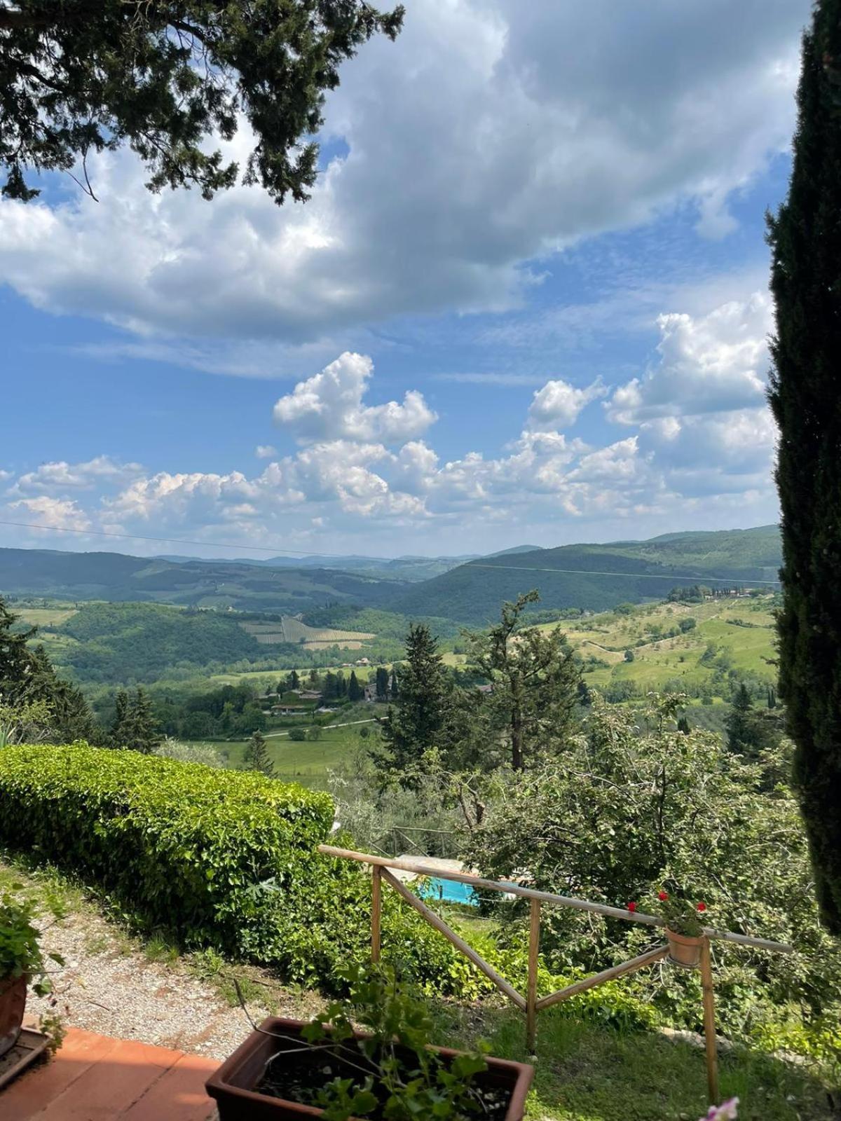 Casa Degli Ulivi - Cottage With Swimming Pool Castellina in Chianti Exteriör bild