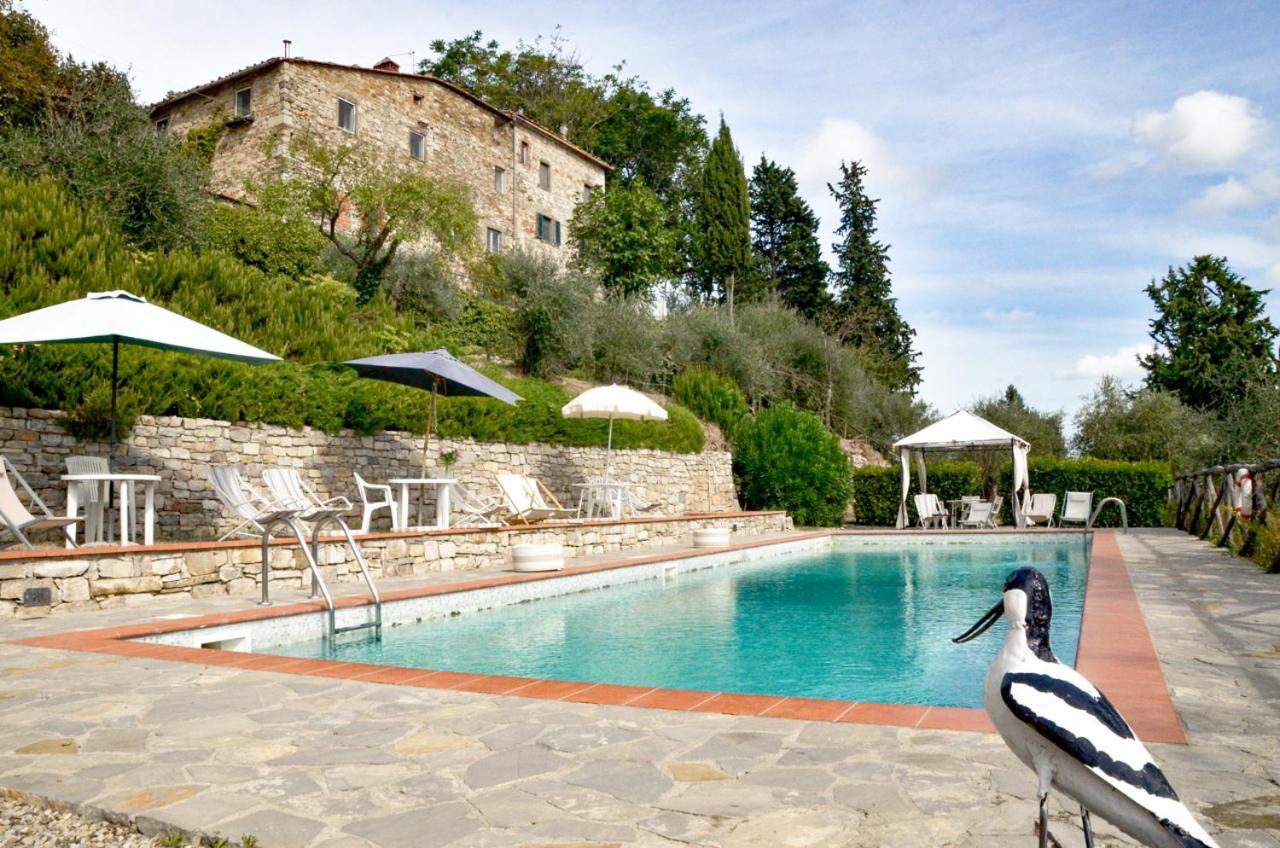 Casa Degli Ulivi - Cottage With Swimming Pool Castellina in Chianti Exteriör bild