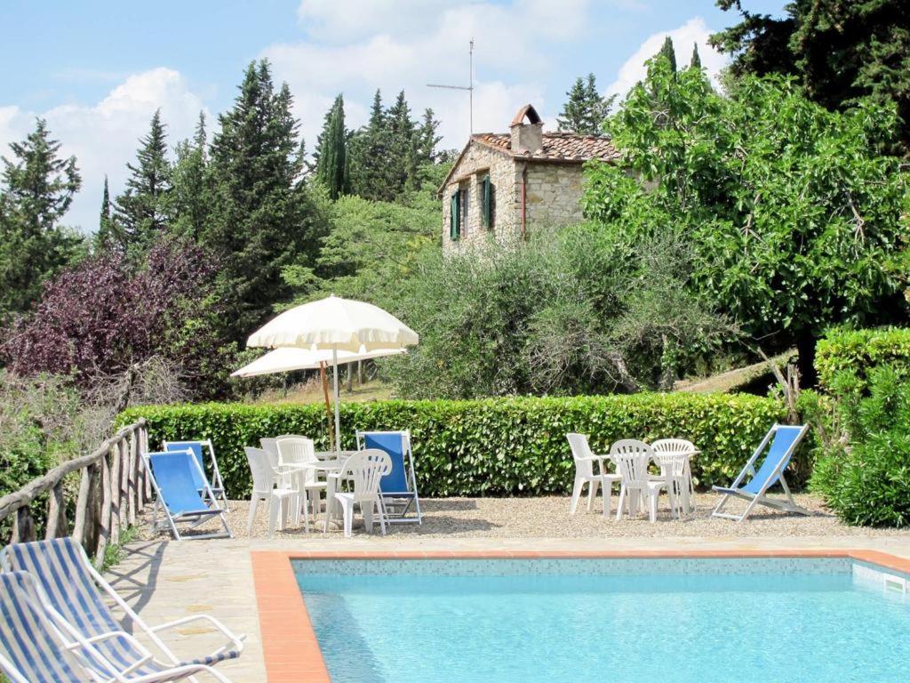 Casa Degli Ulivi - Cottage With Swimming Pool Castellina in Chianti Exteriör bild