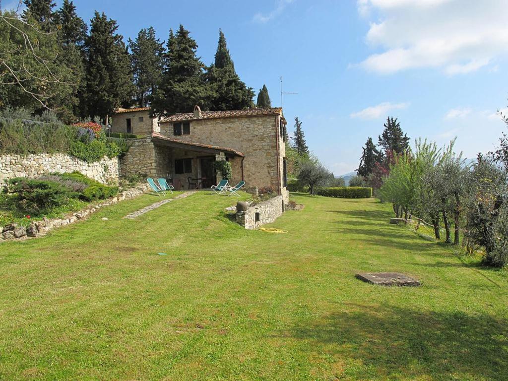 Casa Degli Ulivi - Cottage With Swimming Pool Castellina in Chianti Exteriör bild