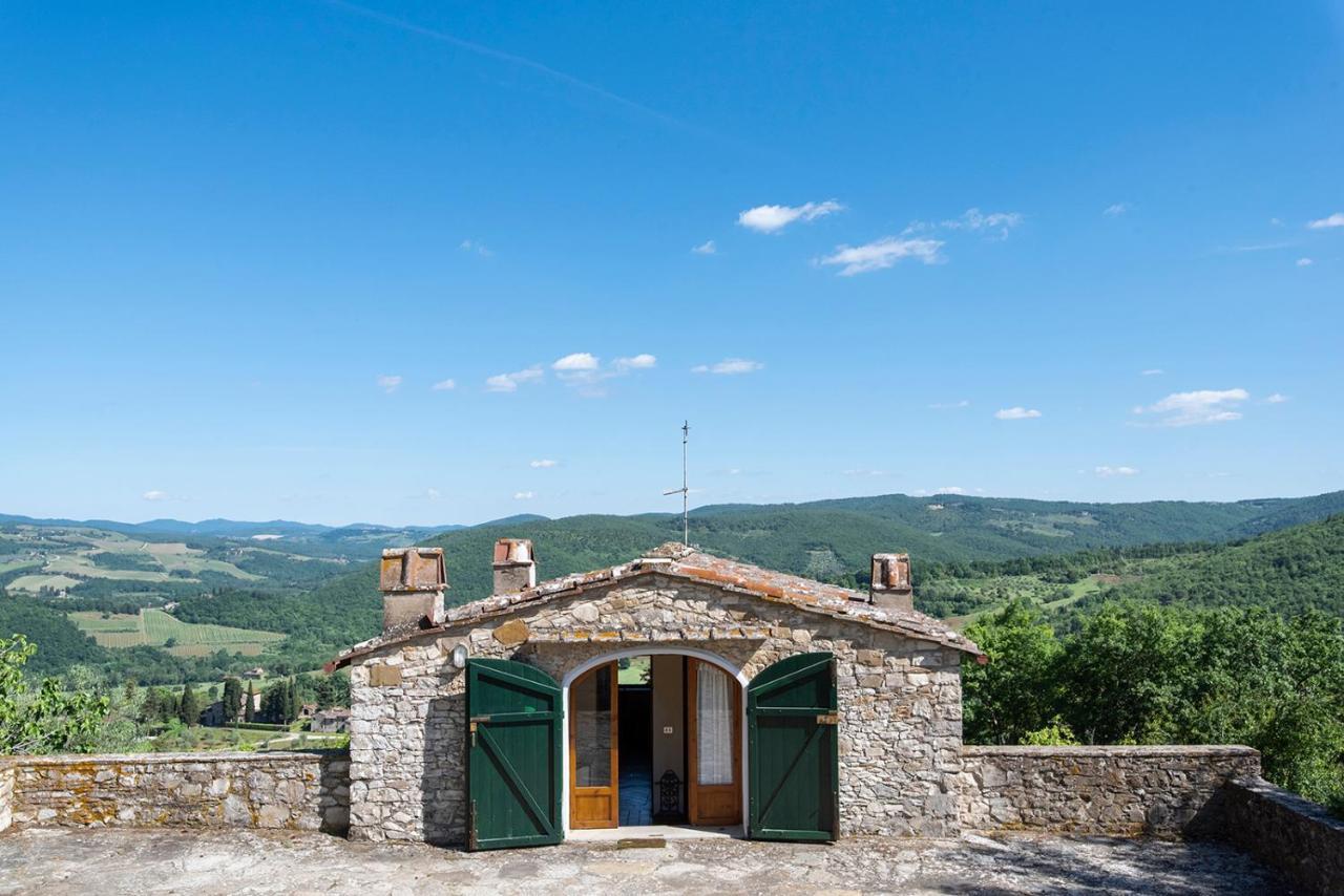 Casa Degli Ulivi - Cottage With Swimming Pool Castellina in Chianti Exteriör bild